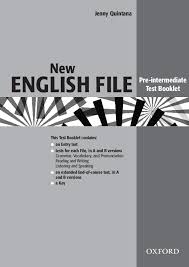 Unlock the rules and patterns of english. Pdf New English File Pre Intermediate Test Booklet M Mozafari Academia Edu