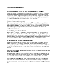 Get all 12 interview questions and suggested answers for your cabin crew interview, plus free bonus access to our bestselling online interview training course, which contains over 50 powerful video modules to quickly get you interview ready (and they work for any interview). Doc Cabin Crew Interview Questions Shiv Raj Academia Edu
