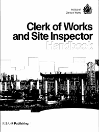You may filter by division, category. Clerk Of Works And Site Inspector Handbook Architect Employment