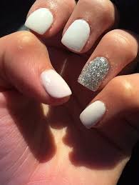 Black Acrylic Nails With Glitter On Ring Finger Pin By Gabi Reel On Nail Envy Nexgen Nails White Acrylic Nails Nexgen Nails Colors