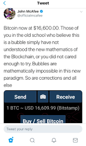 Mcafee, the creator of the mcafee antivirus software, was reportedly. This John Mcafee Tweet From A Year Ago Did Not Age Well Wallstreetbets