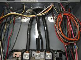 In a typical home electrical panel installation the main ground wire is connected directly from a ground rod driven into ground to a dedicated lug on the neutral bus. Panel Bond Question Electrical Forum The Inspector S Journal