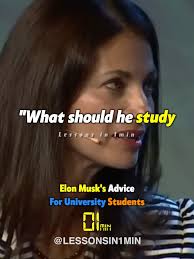 Elon Musk's Advice for University Students 💯 #elonmusk #motivation #advice  #student #university