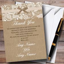 Remember, you don't have to get them all done today — but three months. 50 Vintage Personalised Wedding Thank You Cards With Envelopes Folded Postcard Greeting Cards Invitations Home Garden