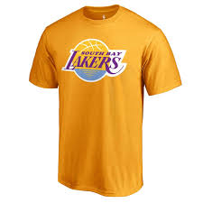 Black And Yellow Lakers Jersey Big And Tall Men S Fanatics Branded Gold South Bay Lakers Primary Logo T Shirt Gold T Shirts Tshirt Logo Los Angeles Lakers