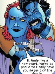 Raven and Kurt Wagner