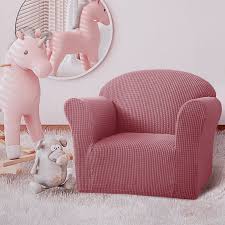 Mini Size Sofa Cover 1 Seat Soft Armchair Couch Cover Solid Color Elastic Stretch Mini Size Settee Slipcover For Children Chair Sofa Cover Aliexpress