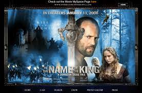 Website Designed And Developed For The Movie In The Name Of The King Scary Movies Action Movies Hollywood Action Movies