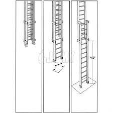 Drawing Of A Counterbalanced Aluminum Ladder Fire Escape Ladder Fire Exit Stairs Fire Escape