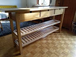 Wegen umgestaltung der küche abzugeben. Ikea Norden Sideboard Kuche Birke Massiv Kaufen Auf Ricardo