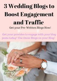 No Time To Blog Get 3 Wedding Blogs To Boost Engagement And Traffic To Your Wedding Wedding Planner Business Wedding Planning Business Wedding Business Ideas