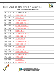 The place value worksheets are randomly created and will never repeat so you have an endless supply of quality place value worksheets to use in the these place value worksheets are a great resource for children in kindergarten, 1st grade, 2nd grade, 3rd grade, 4th grade, and 5th grade. Place Value 4 Digit Numbers