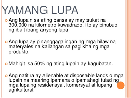 Ap Iv Ang Ating Likas Na Yaman