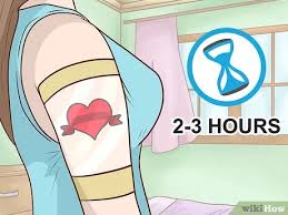 When can my new tattoo get wet? How To Take A Shower With A New Tattoo 15 Steps With Pictures