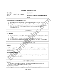 Discuss and come out with at least 4 answers/ideas on a bubble map. Lesson Plan Esl Worksheet By Dojevice