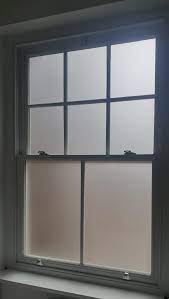 This creates a pitted surface on one side of the glass pane and has the effect of rendering the glass translucent by scattering the light which passes through, thus blurring images while still transmitting light. What Does Obscure Glass Mean