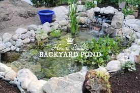 How I Built A Backyard Pond By Myself Empress Of Dirt Ponds Backyard Dream Backyard Garden Backyard Garden Diy