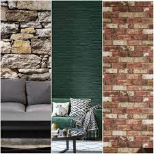 3d exposed brickwork wallpaper present you who are settled in suburban homes an opportunity to. Stylish Brick Effect Wallpaper Designs Brick Wallpaper Ideas