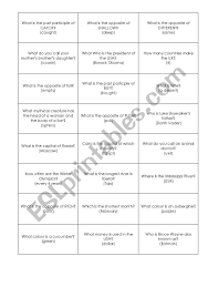 Pixie dust, magic mirrors, and genies are all considered forms of cheating and will disqualify your score on this test! Trivia Quiz Questions Esl Worksheet By Dawnmain