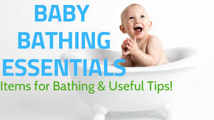 Baby Essentials Bath Routine How To Care For Newborn Babies Youtube