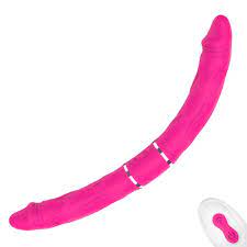 Amazon.com: Vibrating Double-Ended Dildos with 9X9 Vibrations for Women  Vaginal G-spot and Anal Play, Wireless Remote Dual Motors Rechargeable  Realistic Penis Massager Adult Sex Toy for Lesbian Couples (Pink) : Health &
