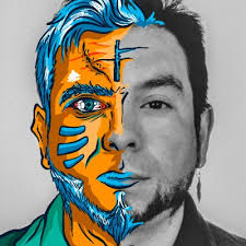 You'll own nothing and be happy" -World Economic Forum "American Hedge Fund  Dream" "17 X 28" ink and colored pencil