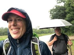 Wisconsin hikers tackle trails in rain