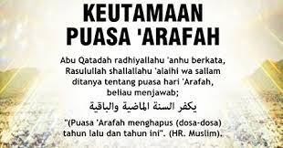 Banyak sekali keutamaan serta pahala puasa pada. Niat Puasa Sunat Arafah 2019 Rubiah Kadir