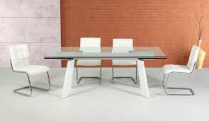 The glass top is also extendable to accommodate large gatherings. Extendable Glass Dining Table Offers You A Modern Upscale Design With A Minimal Use Of Embell Extendable Glass Dining Table Glass Dining Table Set Dining Table