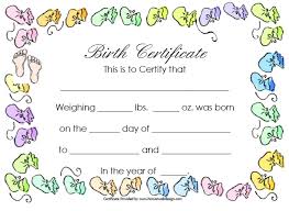 Fake birth certificate maker from free fake birth certificate, image source: 10 Free Printable Birth Certificate Templates Word Pdf Best Collections