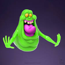 We accept payments via credit card: Artstation The Real Ghostbusters Cartoon Slimer Collectible Figure Jaime Ramirez