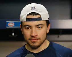Habs captain Nick Suzuki yesterday: “We're a selfless team I think. Nice  play by him (Jake Evans) to slide it over to me for the empty net but I  would've been happy
