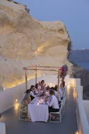 Who Else Is Game For An Intimate Surprise Reception Party In Greece Small Beach Weddings Candle Light Dinner Greece Wedding