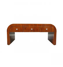 Art deco center coffee table in walnut. Art Deco Rosewood Coffee Table With Six Drawers Living Room Furniture