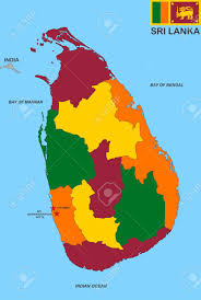 Galle hotels map is available on the target page linked above. Sehr Grossen Grosse Sri Lanka Politische Karte Illustration Lizenzfreie Fotos Bilder Und Stock Fotografie Image 15085491