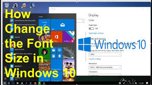 You can once again change the system font size on windows 10 with a new option in the settings app. How Change The Font Size In Windows 10 Youtube