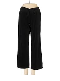Details About New York Company Women Black Velour Pants Sm Petite