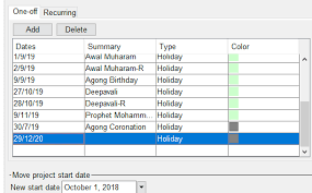 One example of this is the celebration of. Holiday Calendar Malaysia Ganttproject Desktop Support Ganttproject Support