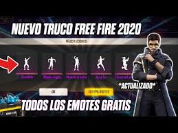 Como comprar e equipar os emotes no free fire. Como Equipar Emotes Gratis En Free Fire 2020 Free Fire Imagem