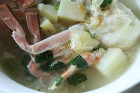 Terima kasih untuk adik ida yang bersusah payah datang dari perak sepanjang ida dan suami demam denggi. Sup Ketam Azie Kitchen