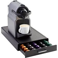 Rubber mat keep your coffee machine safe to put on the top of the drawer, but also absorbs vibrations no additional space to store your favorite coffee pods. Amazon Com Decobros K Cup Storage Drawer Holder For Keurig K Cup Coffee Pods Kitchen Dining
