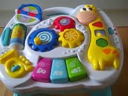 Tot Kids 2 In 1 Play Learn Fun Musical Learning Activity Table Giraffe With Animal Sounds Activitytable Musical Baby Musical Toys Fun Learning Baby Piano Toy