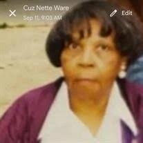 Mrs. Lorene Hill-Ware Obituary (2025)