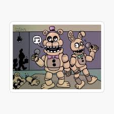 Collection by the air is thick with dread. Fredbear And Springbonnie Photographic Print By Tobiasarts Redbubble