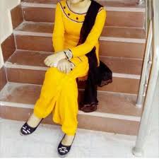Black And Yellow Suit Salwar Back And Yellow Simple Suit Sleeves Designs For Dresses Beautiful Suit Kurta Designs Women