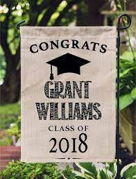 Graduation Sign Congrats Grad Garden Sign Class 0f 2018 Personalized Flag Yard Sign Custom Garden Fla Graduation Signs Graduation Diy Graduation Yard Signs
