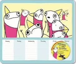 You guys go to my blog to read stories, not to watch me promote my book, and i want to. Hyperbole And A Half Notepad And Mouse Pad Allie Brosh 9781419715754