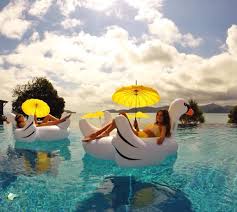 Perfect For Making A Pool Party Look Stylish Poolparty Wedding Ibiza Ibiza Party Sunset Party Pool Events