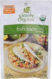 For more information go to. Simply Organic Fish Taco Seasoning 1 13 Oz Qfc
