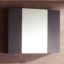 Surface mount medicine cabinets install directly onto your wall, making them quick and easy to add to your bath. 32 Wide Gray White Or Espresso Surface Mount Mirrored Medicine Cabinet By Fresca Kitchensource Com